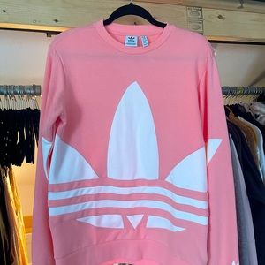 Adidas trefoil crew neck sweatshirt